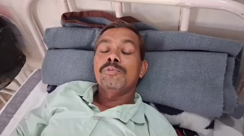 गोटेगांव: करकबेल स्टेशन के पास बाइक सवारों ने एक व्यक्ति को लाठी-डंडों से पीटा