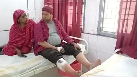 कटोरिया: तुलसीवरण के पास टोटो और कार की टक्कर में टोटो चालक सहित एक यात्री घायल