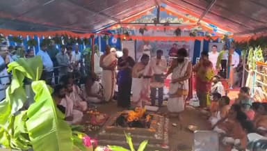 ರಾಮನಗರ: ಬನ್ನಿಕುಪ್ಪೆ ಗ್ರಾಮಕ್ಕೆ ಕೇಂದ್ರ ಸಚಿವೆ ನಿರ್ಮಲಾ ಸೀತಾರಾಮನ್ ಭೇಟಿ