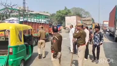 मनिया: हाईवे-44 पर भीषण हादसा, ट्रक की चपेट में आई बाइक, पति की मौत, पत्नी घायल