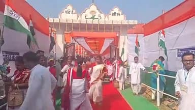 খোয়াই: সুভাষ পার্ক অযাচক আশ্রমে শ্রীবিগ্রহ প্রতিষ্ঠা এবং শ্রী শ্রী সমবেত উপাসনা আয়োজিত