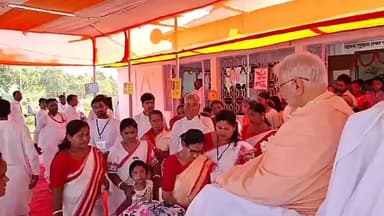 খোয়াই: সিঙ্গীছড়া অযাচক আশ্রমে শ্রীবিগ্রহ প্রতিষ্ঠা