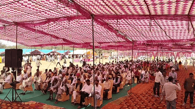 #टहला : राजगढ़ के अनावडा में मीना समाज का सामूहिक विवाह सम्मेलन का आयोजन,19 नवदंपति को सांसद विधायक ने दिया आशीर्वाद