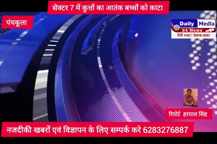 पंचकूला सेक्टर 7 में #कुत्तों का आतंक सडक पार कर रहे बच्चे को #काटा साथ खड़े लोगों ने बचाया