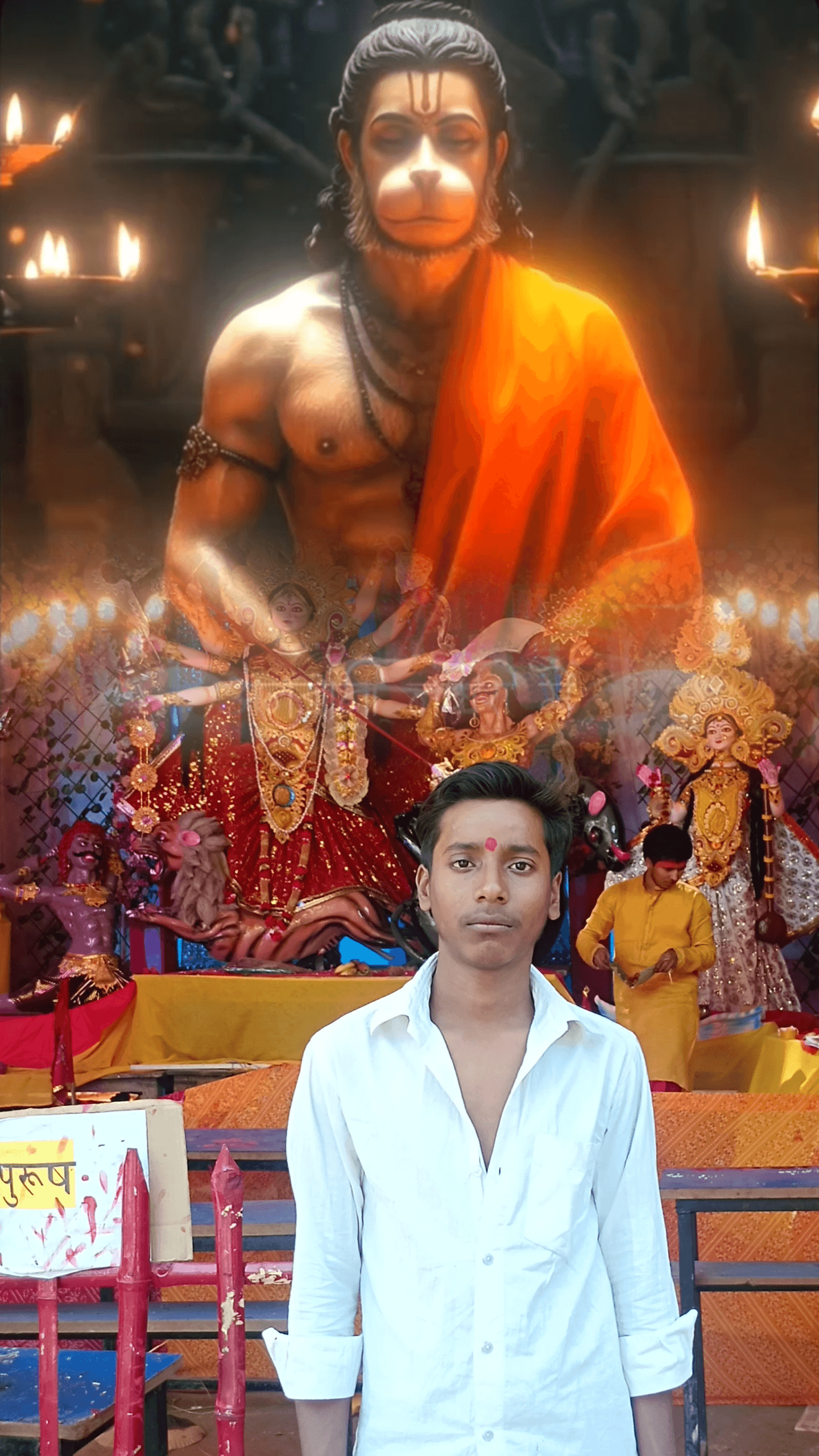 हमारे गुरुजी हनुमान जी का जन्मदिन है उन्हें बधाइयां दीजिए
