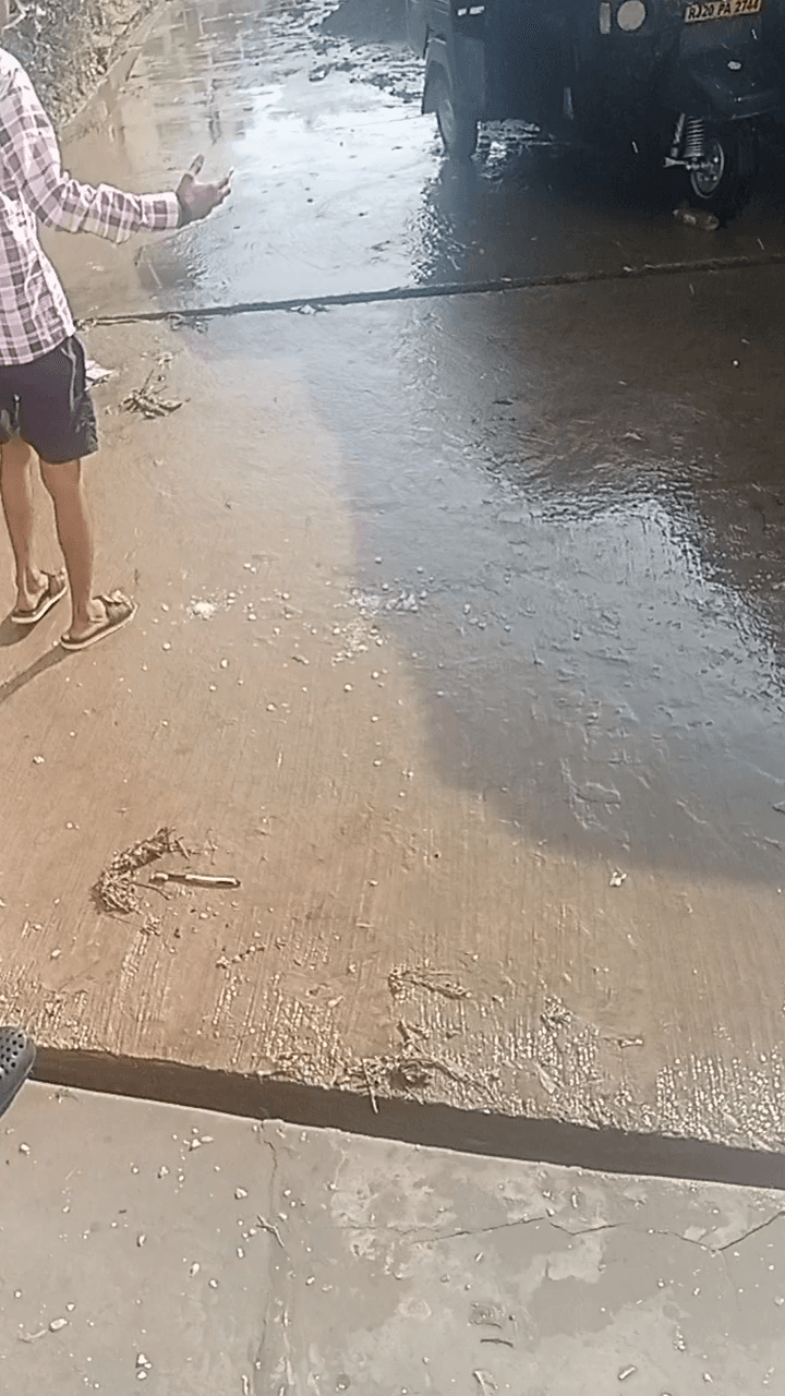बागली मे कोटा जिले के पीपलदा तहसील से ओले गिरने से हुई फसलो मे तबाही