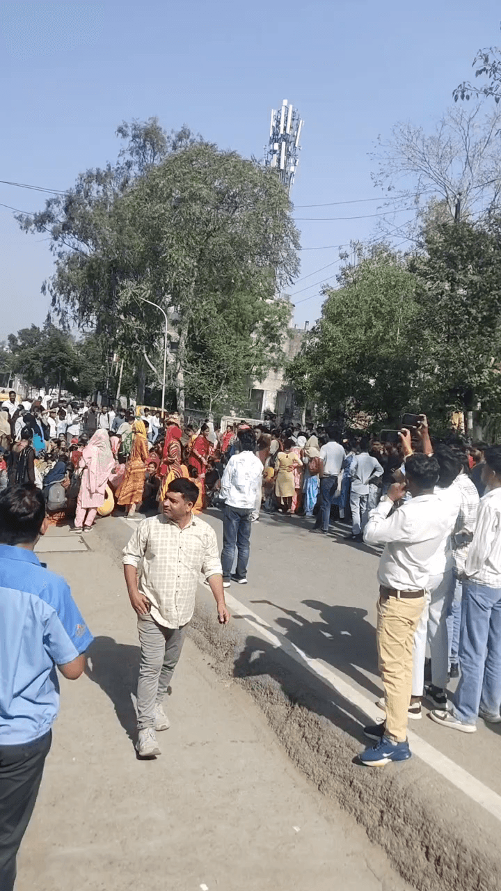 आज Lumax anchllry limited  भिवाड़ी rajstahn में हड़ताल