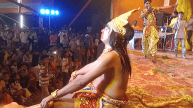 जय श्री राम महायज्ञ कोल्हुओं हो रहा था