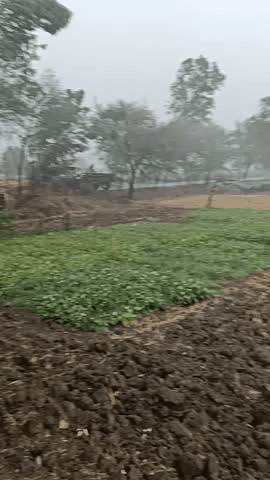 gram Barod main Gandhi tufan se bahut der logon ka nuksan hua