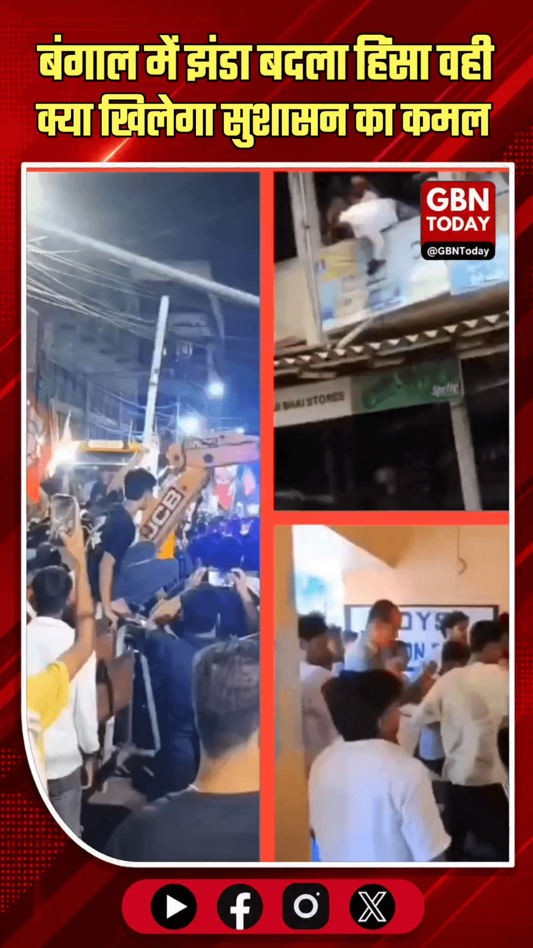 बंगाल: झंडा बदला पर हिंसा वही, क्या खिलेगा सुशासन का कमल?
#WestBengal #PoliticalViolence #BJP #NewBengal