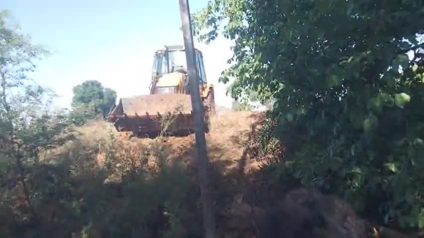 swaraj 735 FE SE CHILHU MATA MANDIR PAR HADSHA TAKA @