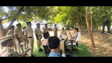 జగిత్యాల రూరల్: అంతర్గం పోలీస్ స్టేషన్ ను సందర్శించి తనిఖీలు నిర్వహించిన డీసీపీ రామ్ రెడ్డి ఏసిపి రమేష్