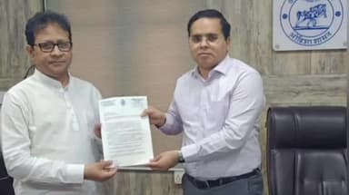 ଭୋଗରାଇ: ଭୋଗରାଇ ରେ ଜଳ ସମସ୍ୟା ନେଇ ପାନୀୟ ଜଳ ଯୋଗାଣ ବିଭାଗର ନିର୍ଦେଶକଙ୍କୁ ଦାବୀ ଜଣାଇଲେ ବିଧାୟକ