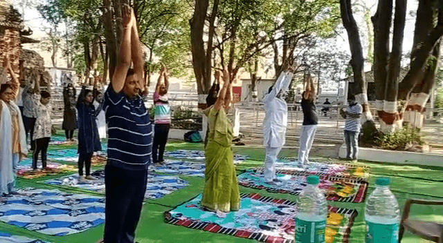 रायपुर: Countdown Program of IDY2022.. 
Iconic Place Bhoramdev Temple Kawardha Durg Division Chhattisgarh Circle.