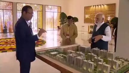 Watch l Prime Minister Narendra Modi visits NAMO Medical College in Silvassa in Dadra and Nagar Haveli.