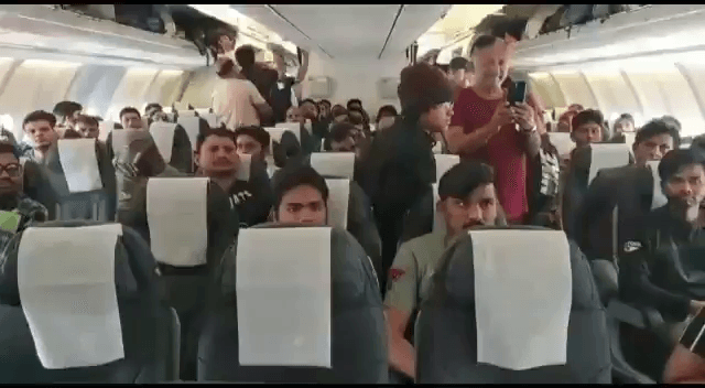 WATCH | 360 Indian nationals leave from Jeddah Airport on a flight bound for New Delhi.
