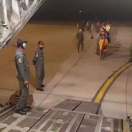 WATCH | 4th batch of stranded Indians departed from Port Sudan for Jeddah.
