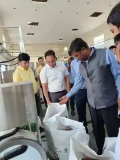 Shri Priya Ranjan, Joint Secretary (INM) visited MAGFRUIT Facility in Imphal, Manipur developed under #North Eastern Council (NEC).