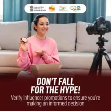 Check for proper disclosures on influencer’s promotions before believing them.

#Influencermarketing  #Celebirityendorsement