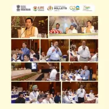 Sh. Faiz Ahmed Kidwai, AS DA&FW along with Sh. Franklin L Khobung, JS (RFS), DA&FW conducted an engaging discussion on Operational Guidelines of #PerDropMoreCrop at the Technical Session held during the National Workshop.