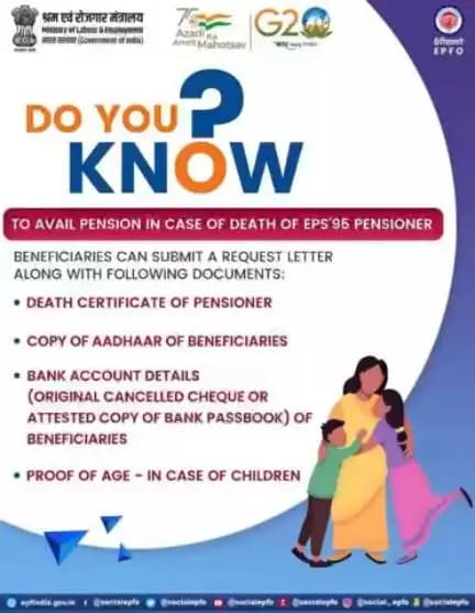 Documents required to avail pension in case of death of EPS 95 pensioner… 

<nis:link nis:type=tag nis:id=EPFO nis:value=EPFO nis:enabled=true nis:link/> <nis:link nis:type=tag nis:id=SocialSecurity nis:value=SocialSecurity nis:enabled=true nis:link/> <nis:link nis:type=tag nis:id=EPS nis:value=EPS nis:enabled=true nis:link/> <nis:link nis:type=tag nis:id=PF nis:value=PF nis:enabled=true nis:link/>