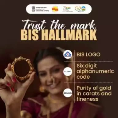 To ensure the value of your investment and avoid being cheated, check these 3 signs for the purity of gold jewellery.

#hallmark #goldjewellery #indianstandards #purity