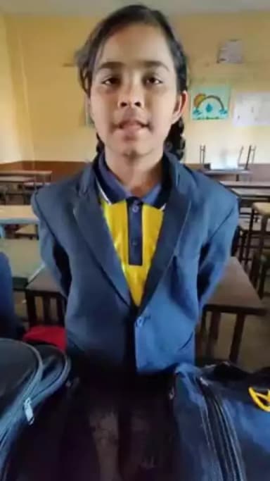 मुख्यमंत्री श्री @bhupeshbaghelinc के जन्मदिन के अवसर पर स्वामी आत्मानंद उत्कृष्ट अंग्रेजी माध्यम बेमेतरा की छात्रा निधि देवांगन ने जन्मदिन की बधाई दी..

#HBDKAKA #HBDBhupeshBaghel