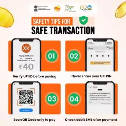 To avoid online fraud follow these safety tips to secure online transactions.

#onlinetransaction #safetransaction #cybersecurity #safetytips