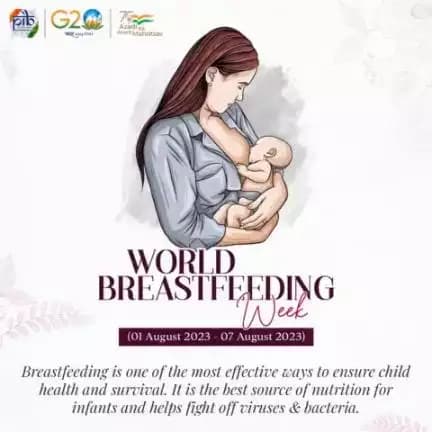 #WorldBreastfeedingWeek!

Breastfeeding is one of the most effective ways to ensure child health and survival. It is the best source of nutrition for infants and helps fight off viruses & bacteria.