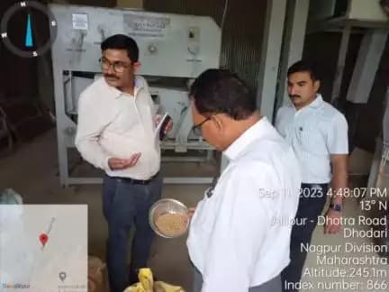 कपास विकास निदेशालय, नागपुर के वरिष्ठ अधिकारियों ने 12 सितंबर 2023 को महाराष्ट्र के वर्धा जिले के अल्लीपुर गांव में पीएमएफएमई कार्यक्रम का कार्यान्वयन किया।
#agrigoi #PMFME