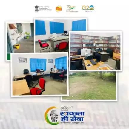 भारतीय मानक ब्यूरो, जमशेदपुर के कार्यालय परिसर में 'स्वच्छता ही सेवा पखवाड़ा' के अंतर्गत सभी कर्मचारियों ने दफ्तर की साफ-सफाई के कार्य में श्रमदान किया।

#swachhtahisewa 
#swachhtapakhwada