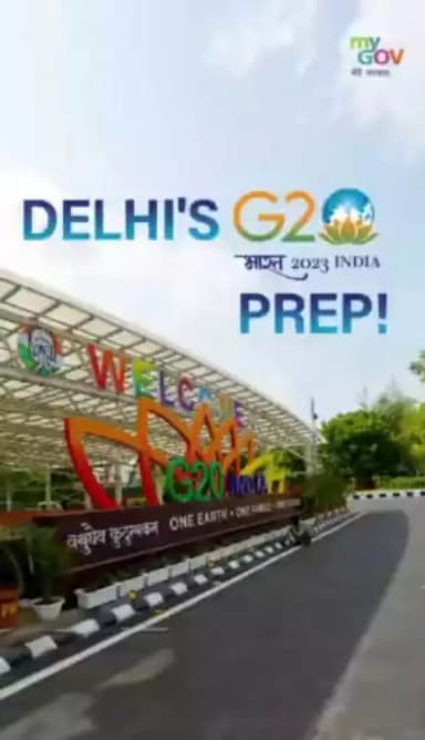 Delhi is in the midst of preparations for the #G20Leaders' Summit. 

 Take a look at the ongoing arrangements.
#agrigoi #G20 #G20India #G20SummitDelhi