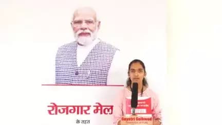 Rozgar Mela-9 held on 26.09.2023 at Adya Krantiveer Vasudev Balwant Phadke Auditorium, Old Panvel, Navi Mumbai organized by Department of Posts.