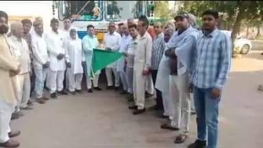 #MeriMaatiMeraDesh अभियान राज्य स्तरीय कार्यक्रम के लिए खंड टोहाना व जाखल से अमृत कलश के साथ बसे रवाना #VeeroKaVandan