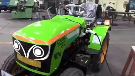 भारत का पहला इलेक्ट्रिक ट्रैक्टर तैयार