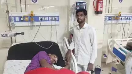 झाला पाटन के मेला मैदान में ठेकेदार द्वारा मजदूर के पैसे नहीं दिए जाने पर परेशान मजदूर ने सल्फास खाकर जान देने की कोशिश