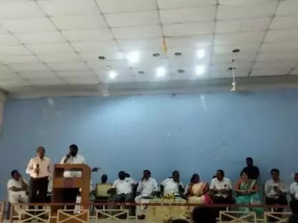 "ఆడుదాం ఆంధ్రా " Training program in St. pauls school ఫిరంగిపురం, మండల స్థాయి అధికారులు, సచివాలయం స్టాఫ్, వాలంటీర్స్