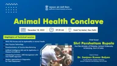 Embracing innovation in animal health! 

Join us at the Pashu Swasthya Sammelan on Dec 18, 2023, in New Delhi, hosted by @dept_of_ahd. Let's collaborate for a healthier and thriving livestock sector. #PashuSwasthya #LivestockWellness