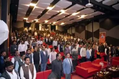 रोजगार मेला गाजियाबाद कार्यक्रम पर राष्ट्र गान गया 
#RozgarMela 

@ignorestatus
@mygovindia
@doptgoi