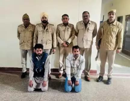 <nis:link nis:type=tag nis:id=Anupgarhpolice nis:value=Anupgarhpolice nis:enabled=true nis:link/> 
<nis:link nis:type=tag nis:id=psAnupgarh nis:value=psAnupgarh nis:enabled=true nis:link/> की नशे के खिलाफ कार्यवाही अवैध 4.420 किलो ग्राम डोडा पोस्त सहित दो तस्करों को किया गिरफतार