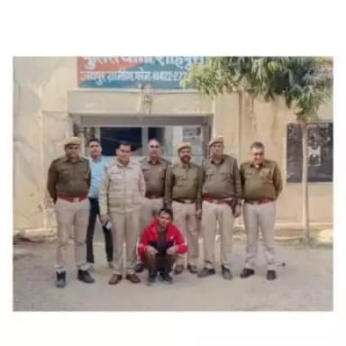 पुलिस थाना शाहपुरा ने ब्लाईण्ड मर्डर के मुल्जिम रामजीलाल सैनी निवासी बाड़ीजोड़ी थाना शाहपुरा को किया गिरफ्तार।