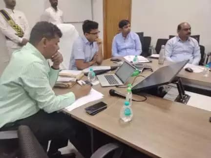 అమ్రాబాద్ టైగర్ రిజర్వు ఎకో సెన్సిటివ్ జోన్ పరిధి ఖరారు చేసేందుకు జిల్లా కలెక్టర్ ఉదయ్ కుమార్ అధ్యక్షతన సమీక్ష సమావేశం