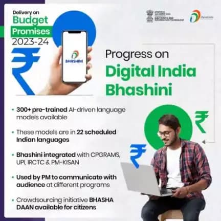🇮🇳 Digital India Bhashini - Breaking Down the Language Barriers!
Visit https://bhashini.gov.in/
#budget2024 #Bhashini #digitalindia
@Bhashini