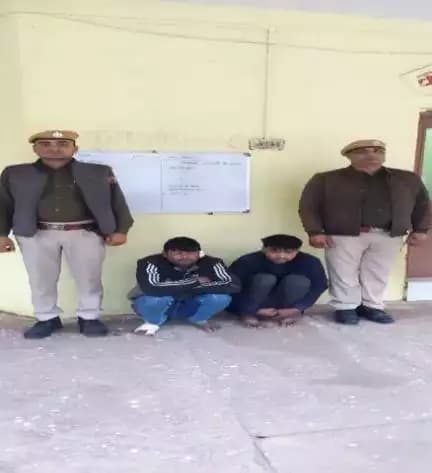 कैन्ट्रा गाडी में भर #गौवध के लिये ले जा रहे 21 #गौवंश को कराया मुक्त , दो अभियुक्तो को किया गिरफ्तार