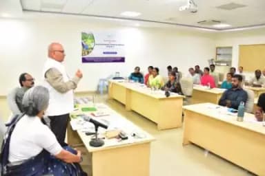 Workshop on Behavior change communication tools for Natural Farming organised at @ManageHyd on 26th February, 2024.

#agrigoi #naturalfarming #Training #agriculture #farmers #krishisakhis #mastertrainers