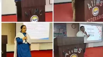 డిజిటల్ వర్క్‌స్పేస్‌లో సైబర్ సెక్యూరిటీ స్ట్రాటజీస్ - 23 ఫిబ్రవరి, 2024
అభివృద్ధి చెందుతున్న డిజిటల్ వర్క్‌స్పేస్‌లో సైబర్ బెదిరింపులకు వ్యతిరేకంగా అవగాహన & సంసిద్ధతను IT సెల్, AIIMS బీబీనగర్ నిర్వహించింది.