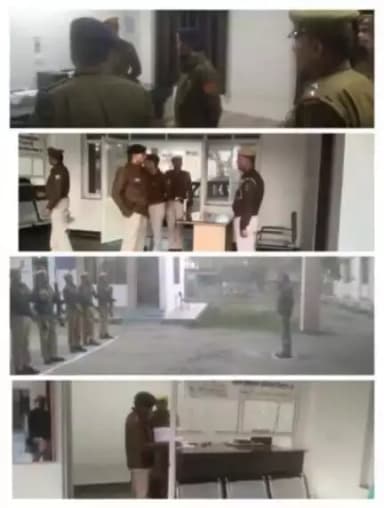 श्रीमान पुलिस अधीक्षक महोदय श्री राजर्षि राज द्वारा थाना मेहंदवास का वार्षिक निरीक्षण
 #TonkPolice  #IgpAjmer