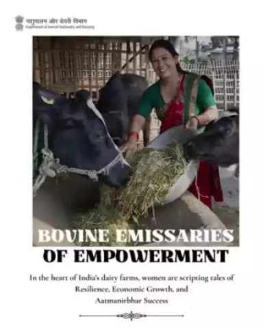 The dairy sector's silent revolution, where women not only milk cows but also churn out self-reliance and prosperity. #empoweringwomenthroughdairy #inspirational #dairyfree #womenempowermentevent