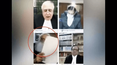 राजस्थान हाईकोर्ट की वर्चुअल सुनवाई के दौरान हुक्का पीते दिखे वरिष्ठ वकील राजीव धवन, वीडियो वायरल #राजीव_धवन #राजस्थान_हाईकोर्ट