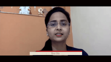 पब्लिक ऐप पर छात्रों पर अपनी बात रखते हुए।